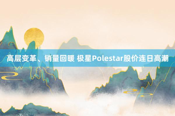 高层变革、销量回暖 极星Polestar股价连日高潮